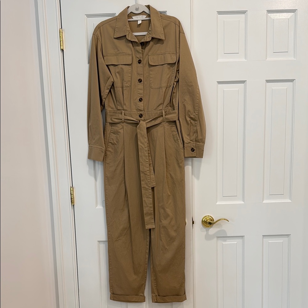 H&M Tan Jumpsuit